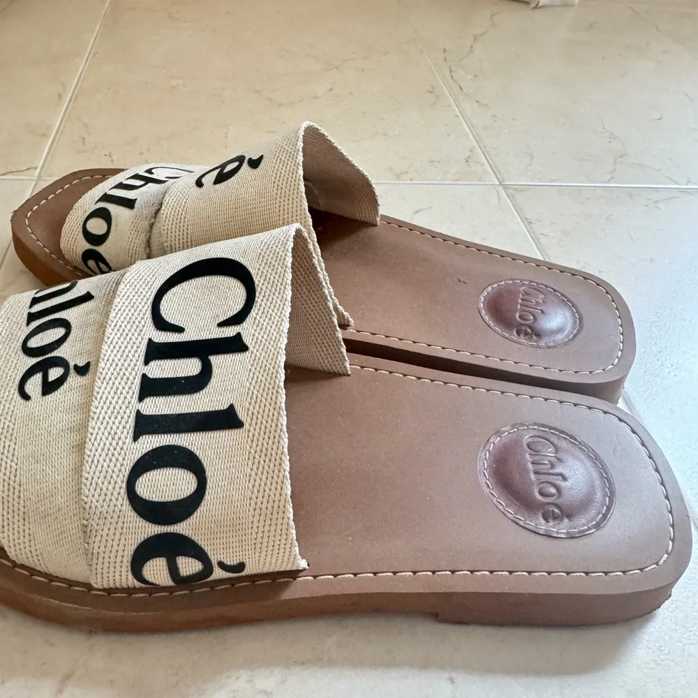 Chloé Woody Slide Sandal (Women) - Picture 6 of 9